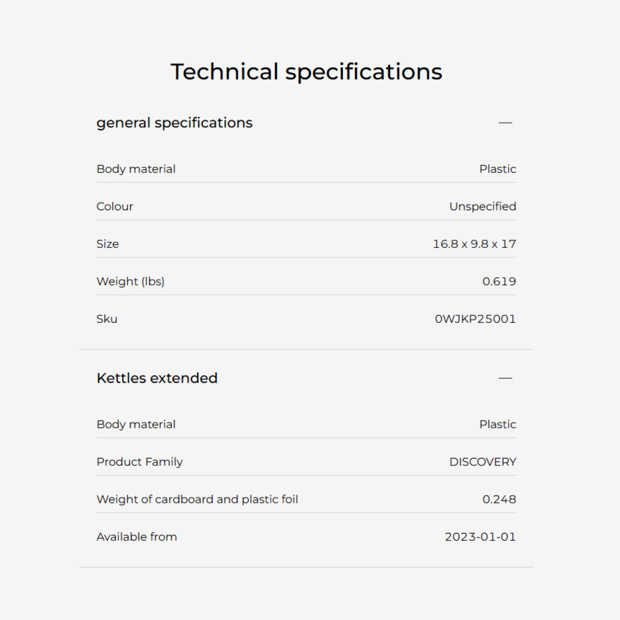 Kenwood 0.5L 650W Travel Electric Kettle White (JKP250)