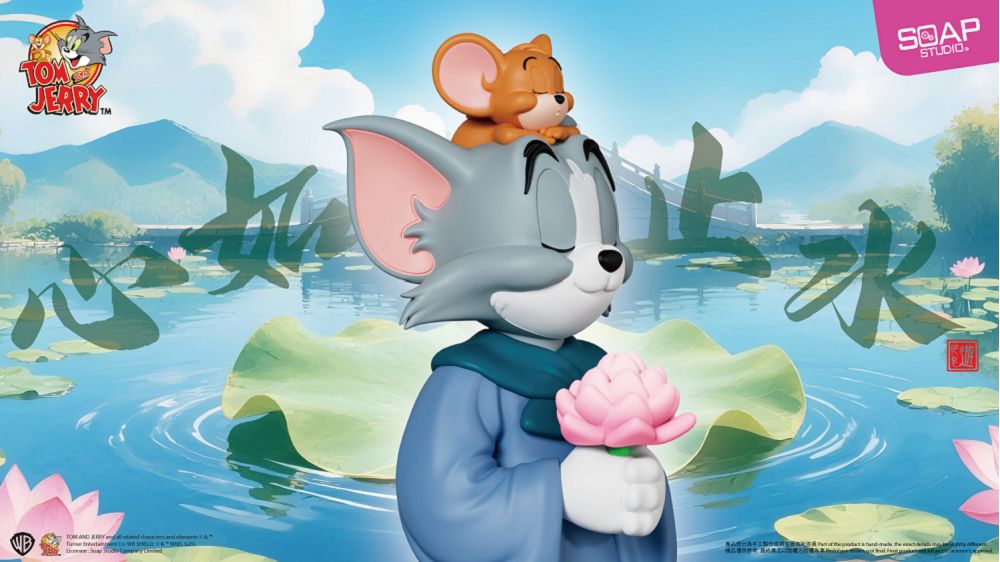 📦訂購 台灣代購 SOAP STUDIO Tom and Jerry 湯姆與傑利 心如止水造型公仔