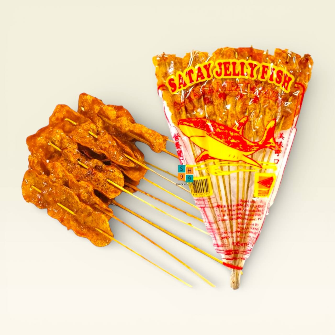 10pkt Satay Batang Ikan Jelly Fish Bundle