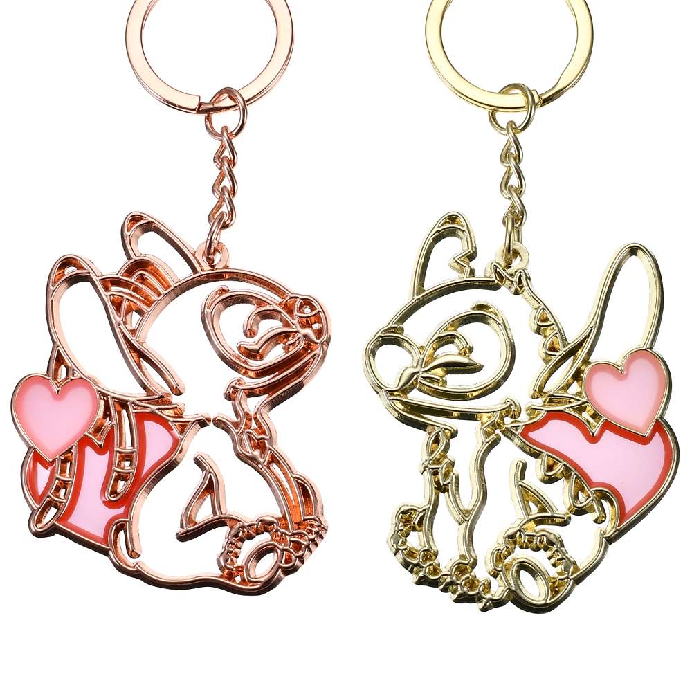 ✈️日本直送🇯🇵預訂🛍日本迪士尼DISNEY Key chain Fes 一對心形系列掛飾 （ Mickey & Minnie / Stitch & Angel 