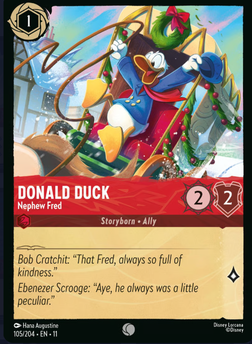 105/204 Donald Duck - Nephew Fred C