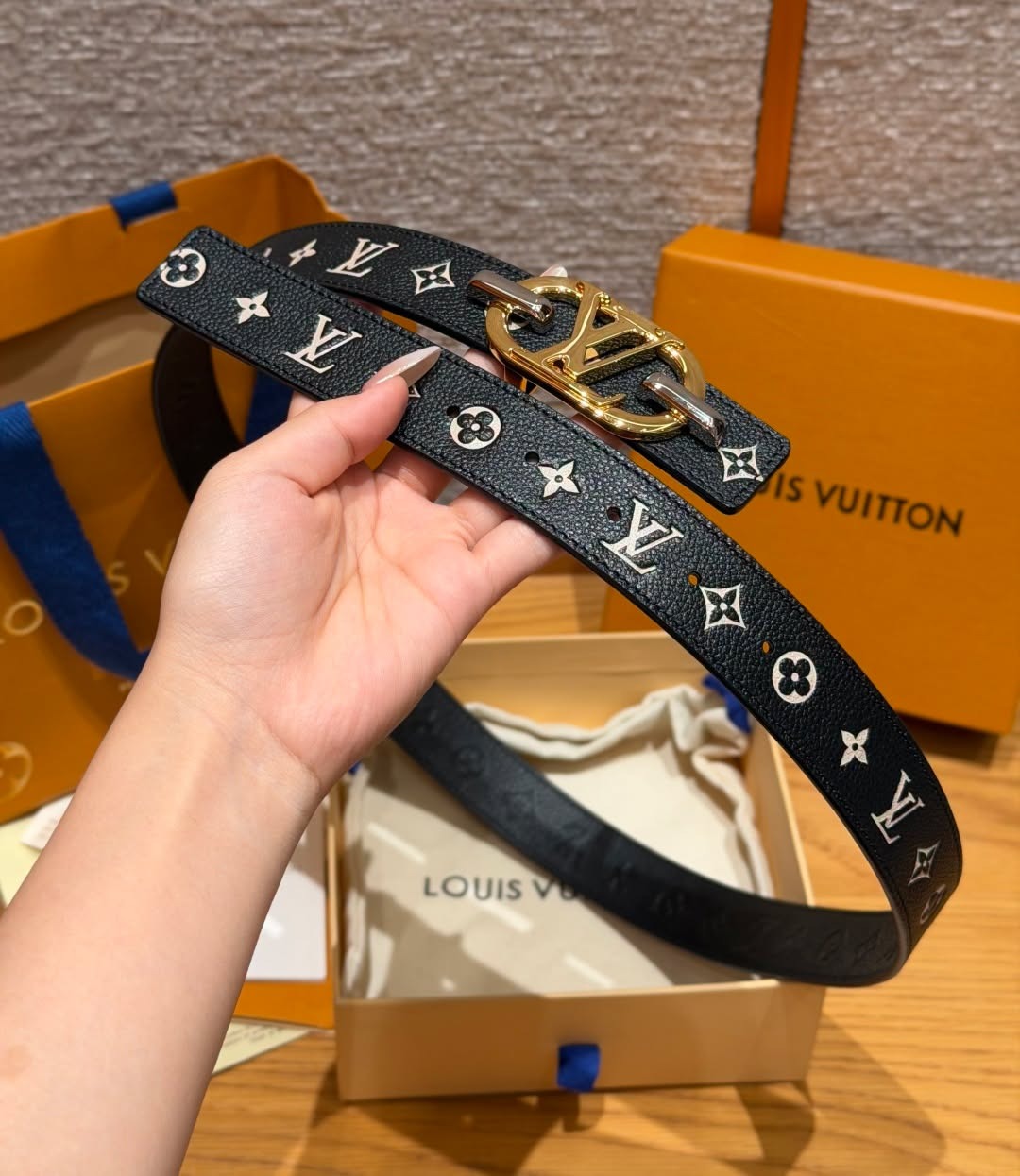 【原單】LV Iconic 30mm Reversible Belt 雙面腰帶 連禮盒🎁