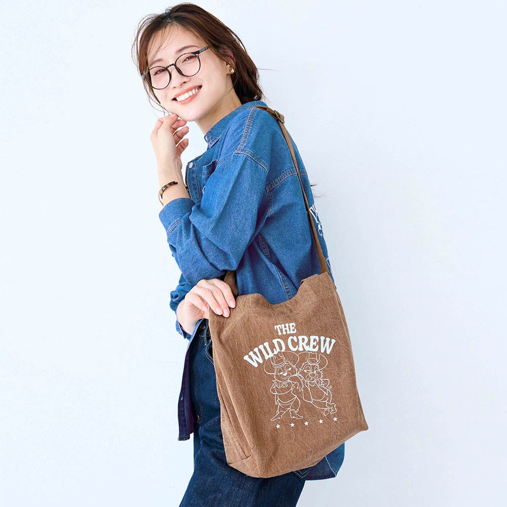 🆕【⭐訂購⭐】🌀 🇯🇵 日本直送🇯🇵 #LEE x #Disney 柔軟牛仔布 2-WAY 斜孭袋/手提包［3款選］🌀[ELBD-0137][260317]