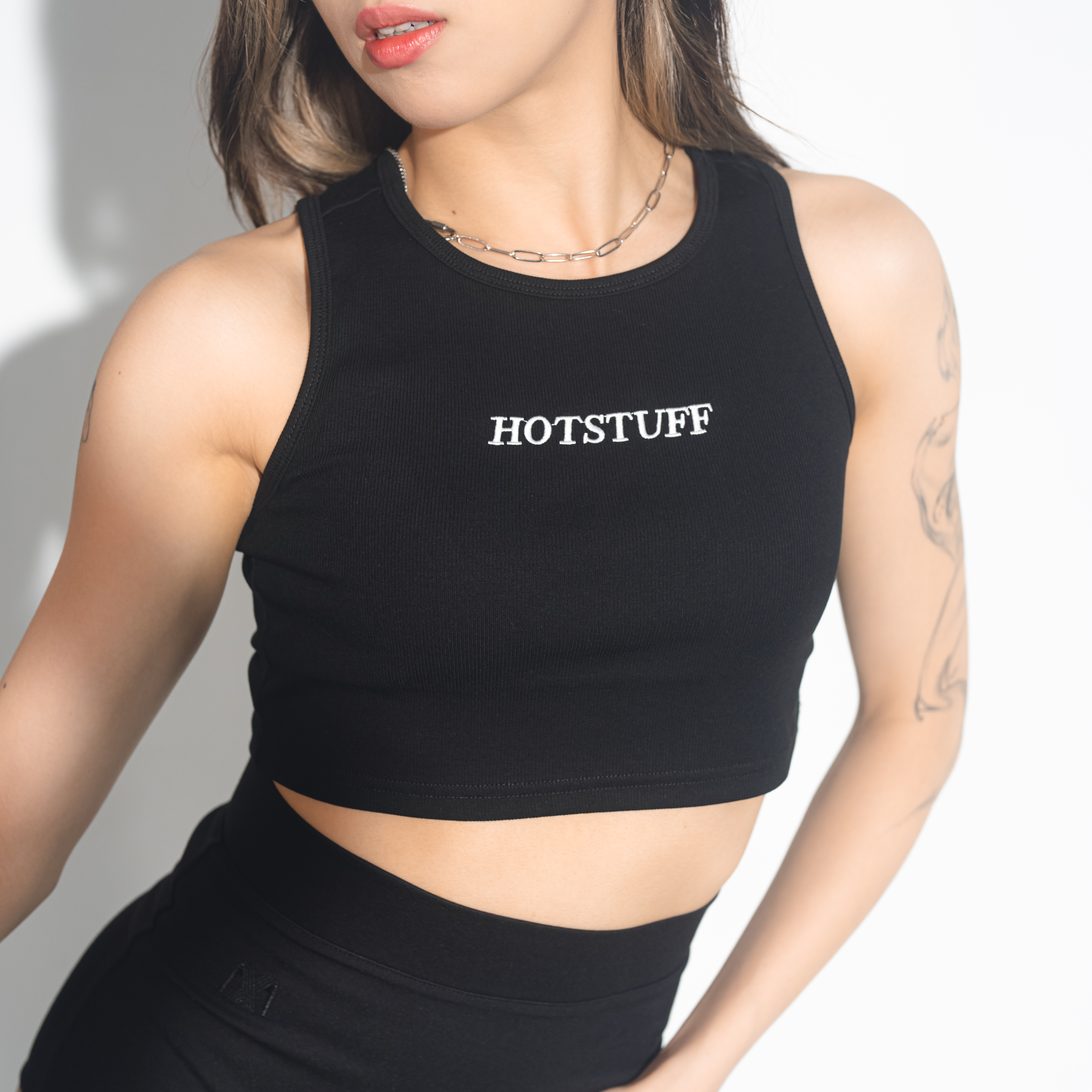 HOTSTUFF LOGO CROP-VEST