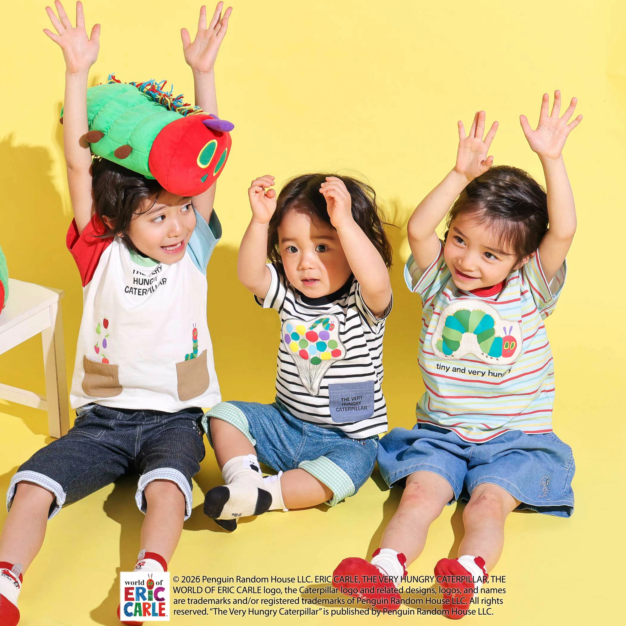 🆕【⭐訂購⭐】 🇯🇵日本直送 🌀SLAP SLIP x #theVeryHungryCaterpillar 短袖TEE［3款選］🌀[ELCA-0143][260404]