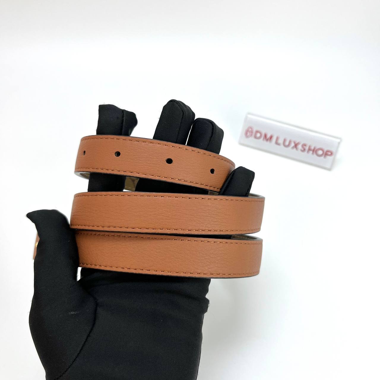 LV Reverse Monogram Iconic Reversible Belt 20mm GHW