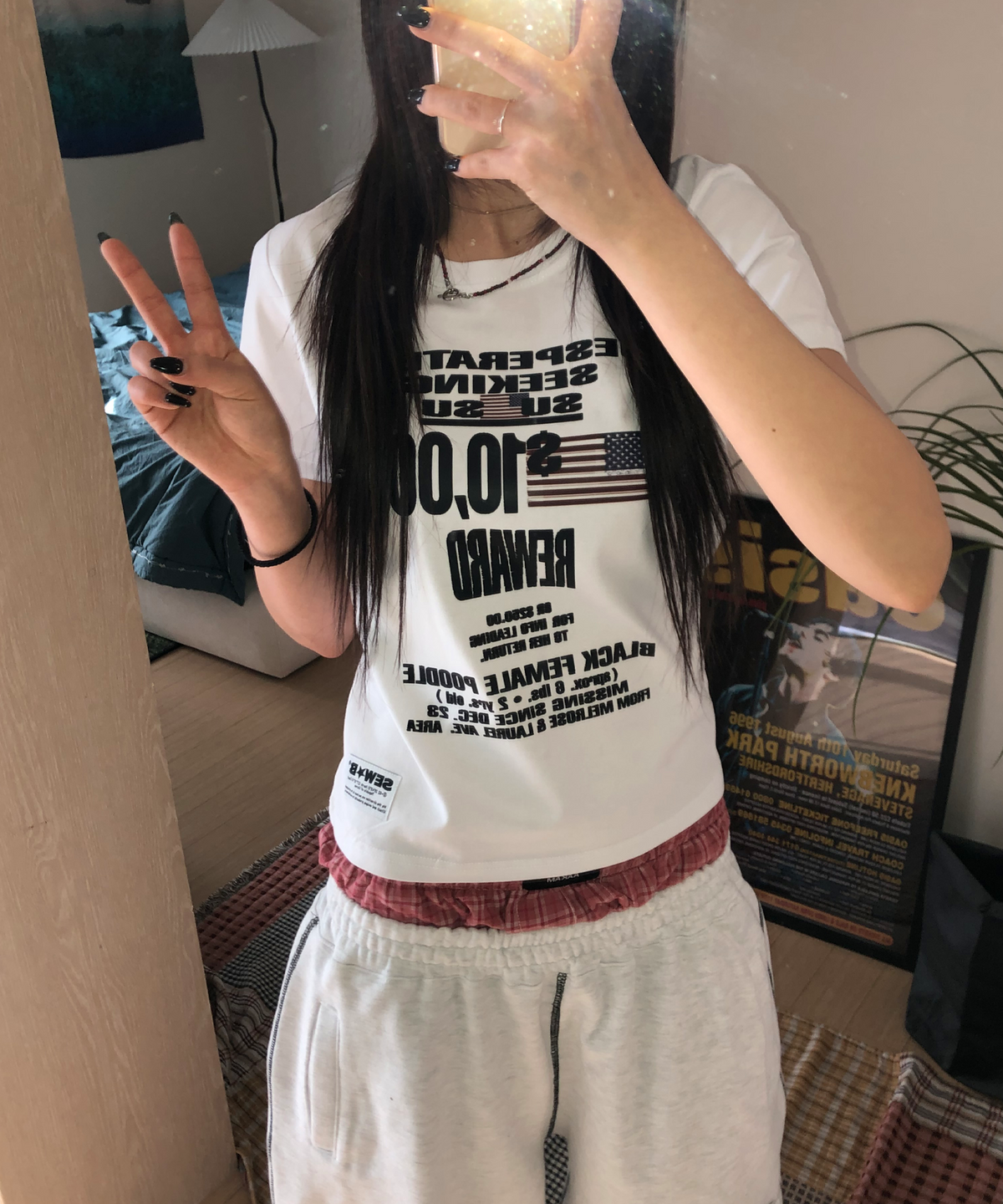 🇰🇷訂購｜SEW-B 26SS｜uu semi-cropped short-sleeve tee 2色 