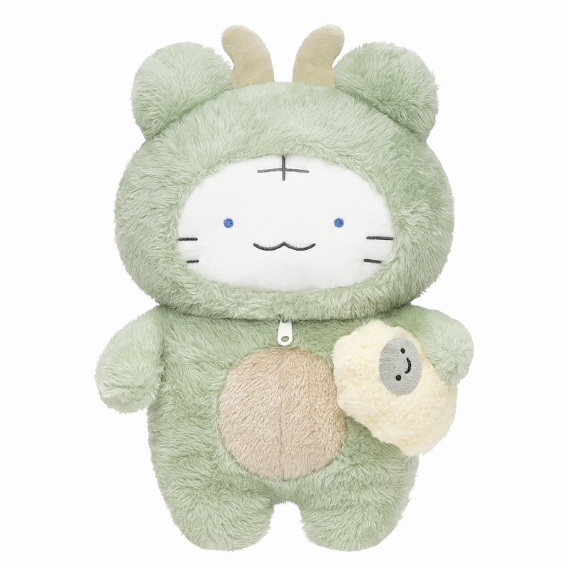 「預訂」小白虎與黑虎蝦毛絨公仔（小飛龍白虎）