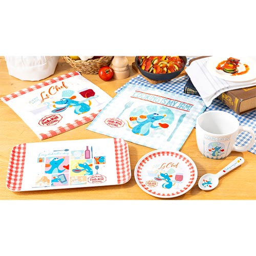 預訂 東京迪士尼限定 Food and Wine Festival 五星級大鼠 匙羹 陶瓷杯 托盤 碟子 方巾