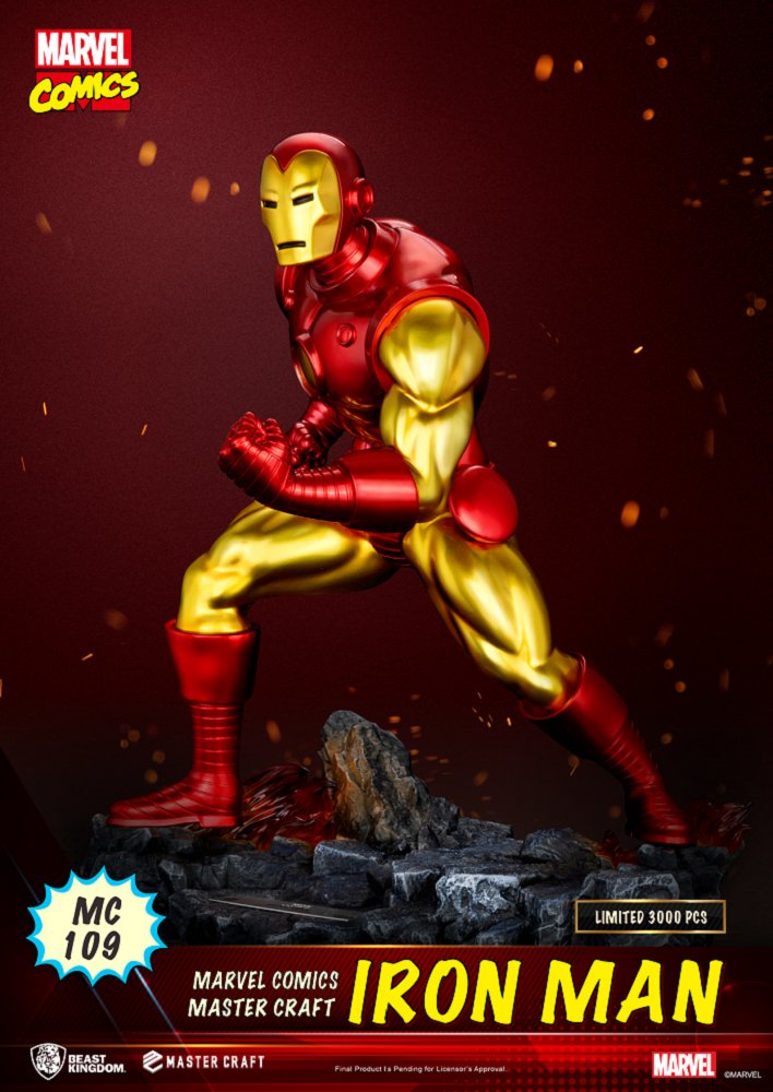 📦訂購 台灣代購 Marvel 漫威英雄系列 極匠系列 鐵甲奇俠 Master craft Iron Man