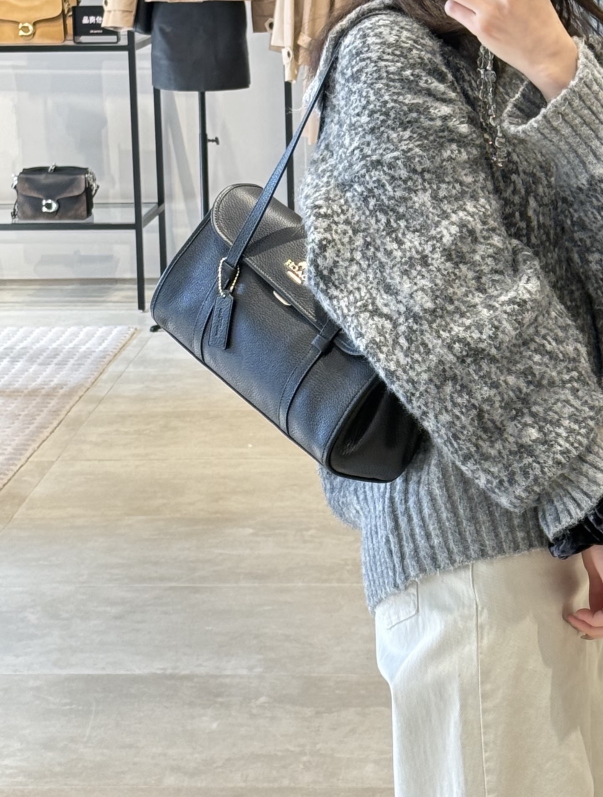 限時優惠❣️Coach outlet～Bridget Flap Shoulder Bag