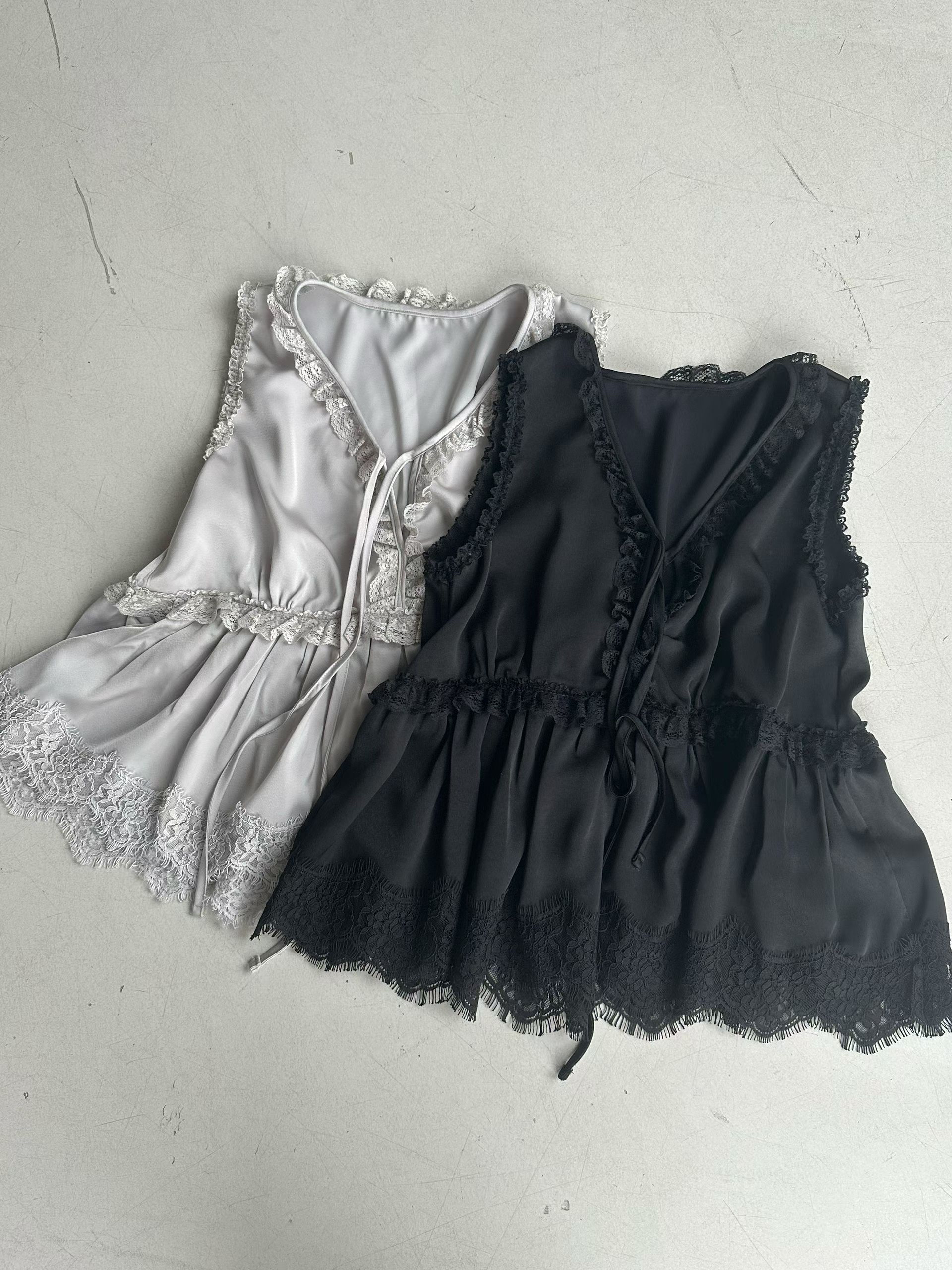 滑身Ruffles 高質背心