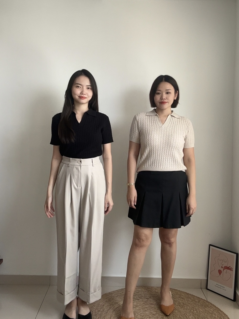 T4145 Knit Polo Tee - 4 Colors