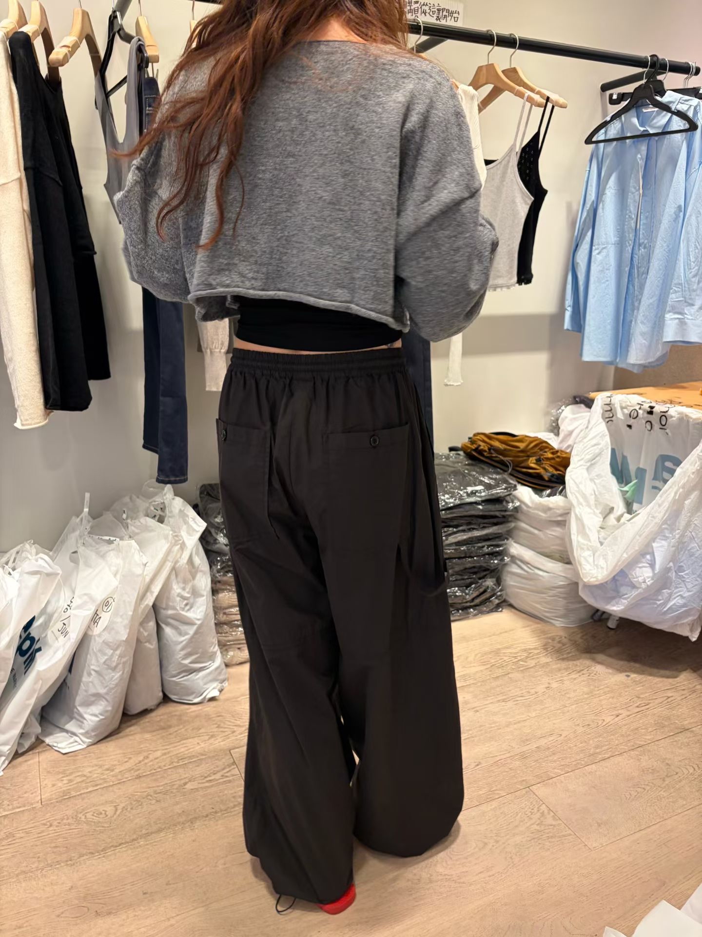 Deep V shortest top