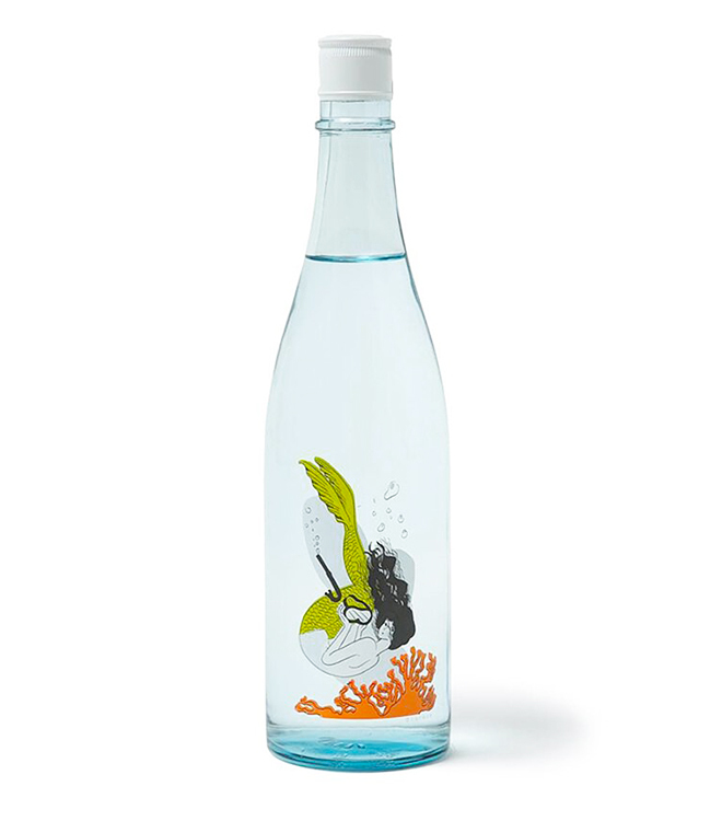 大嶺酒造 三粒米 夏之到訪（夏之美人魚）限定清酒 12.5% 720mL  無盒  (1x6x720ml)