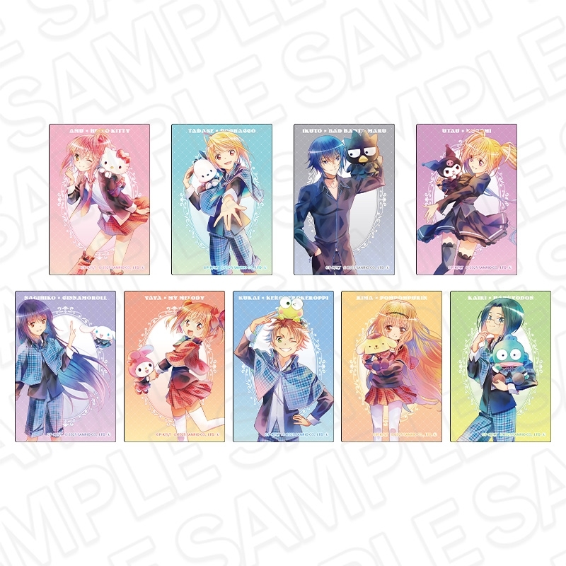 守護甜心 Shugo Chara! × Sanrio 透明收藏小卡 PALE TONE series #P-SCG0866 [Content Seed] (IN-STOCK)