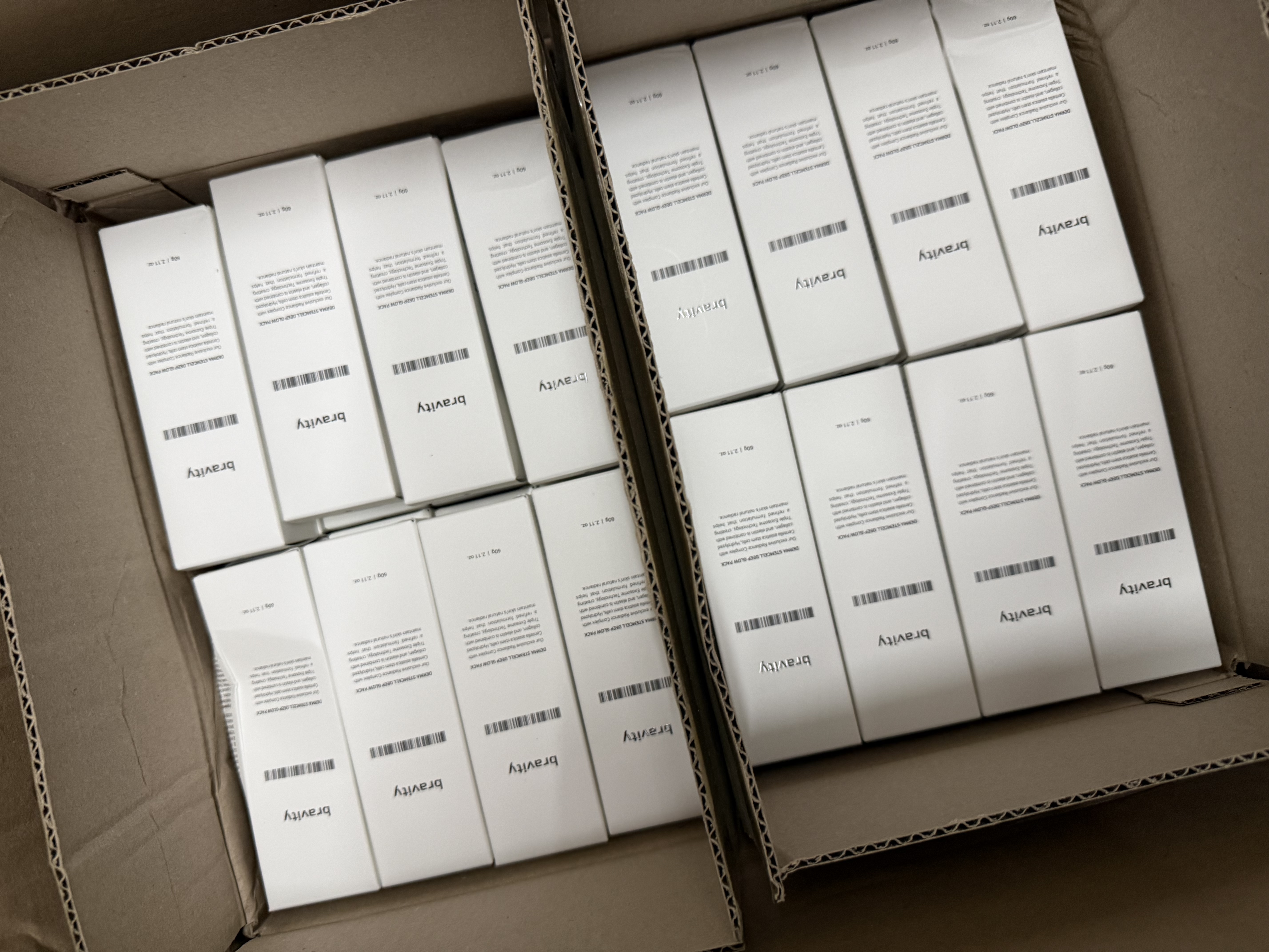 Bravity 幹細胞深層水光面膜60g