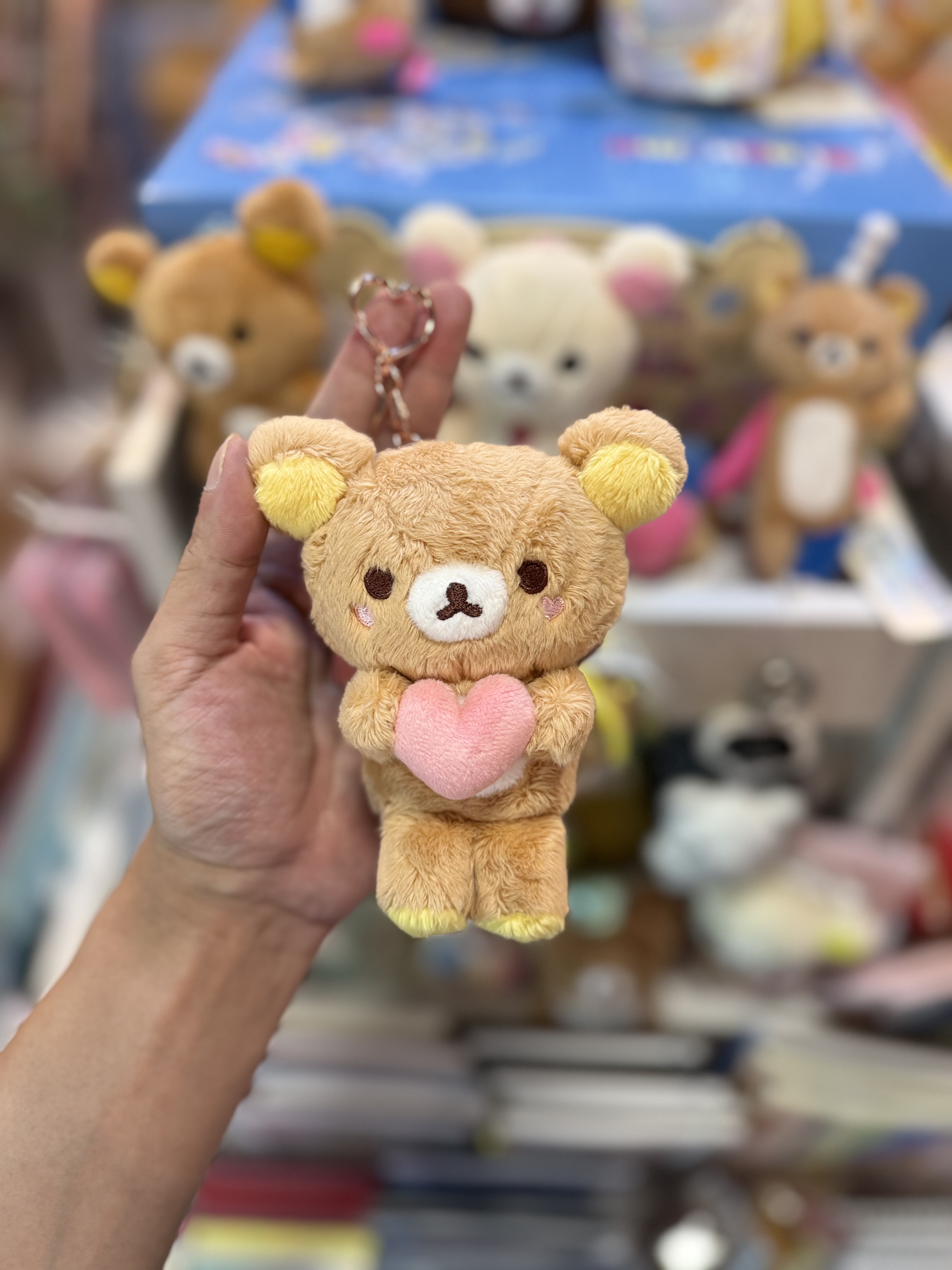 《現貨》全新San-x心心系列rilakkuma掛飾