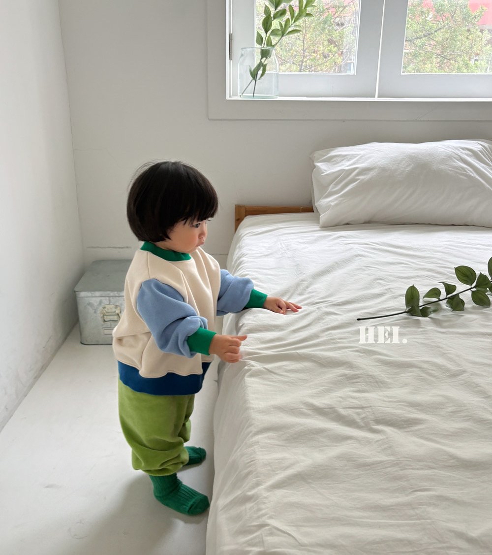 Hei | Color-block Sweatshirt
