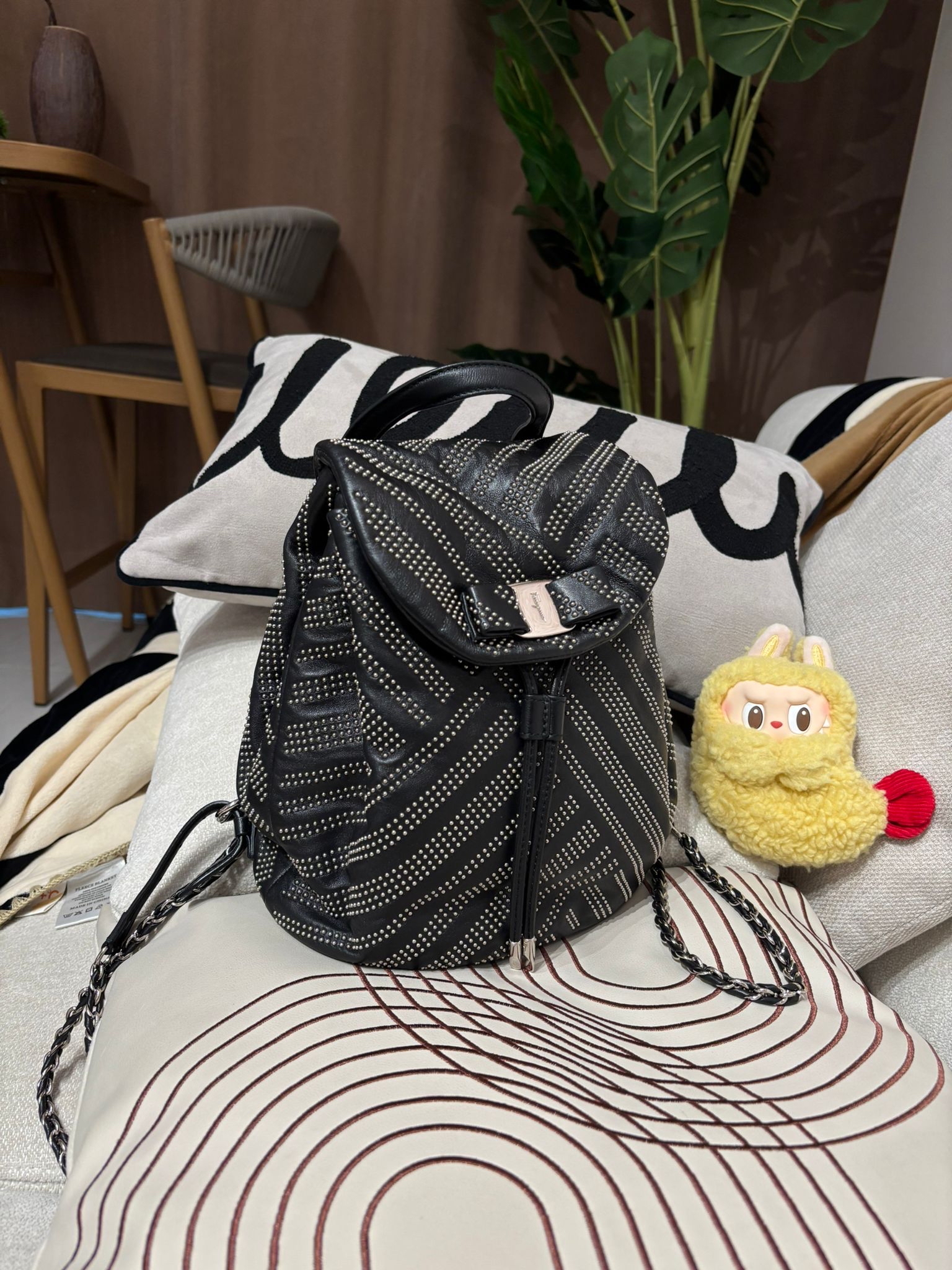Salvatore Ferragamo Backpack 100%Authentic, 98%New