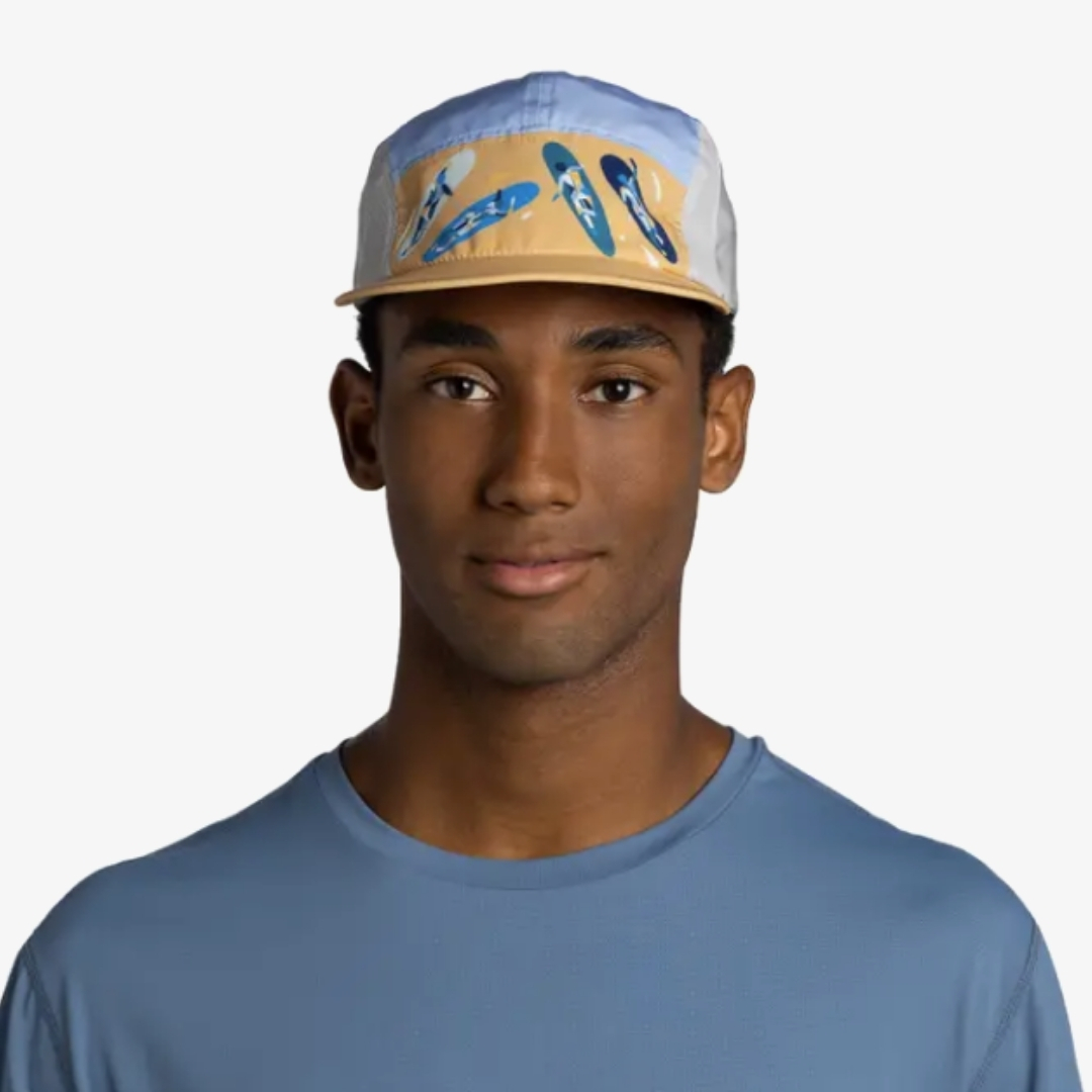 BUFF 5 PANEL GO CAP 運動帽 - LUVI GLORY BLUE