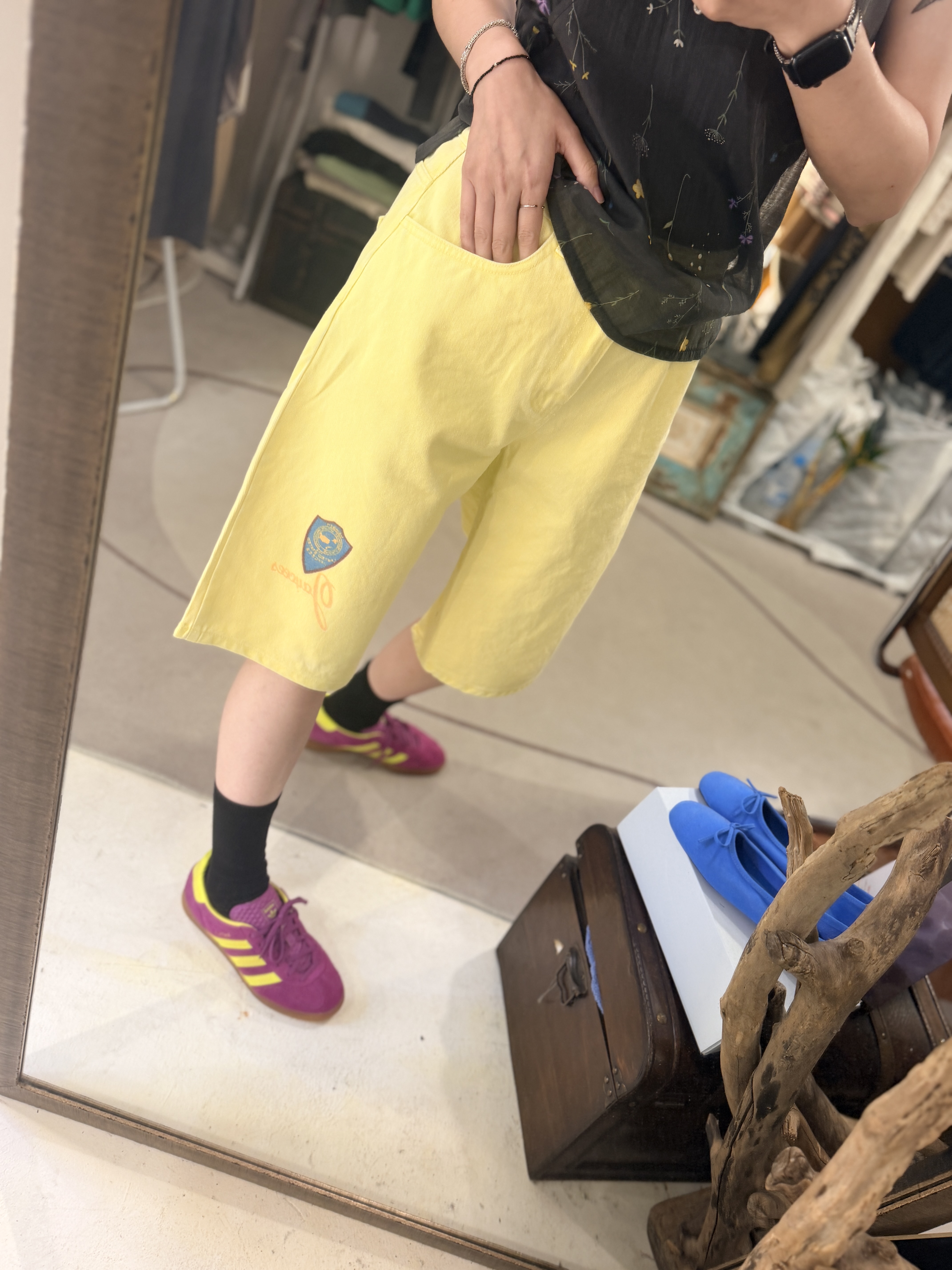 Colourful shorts