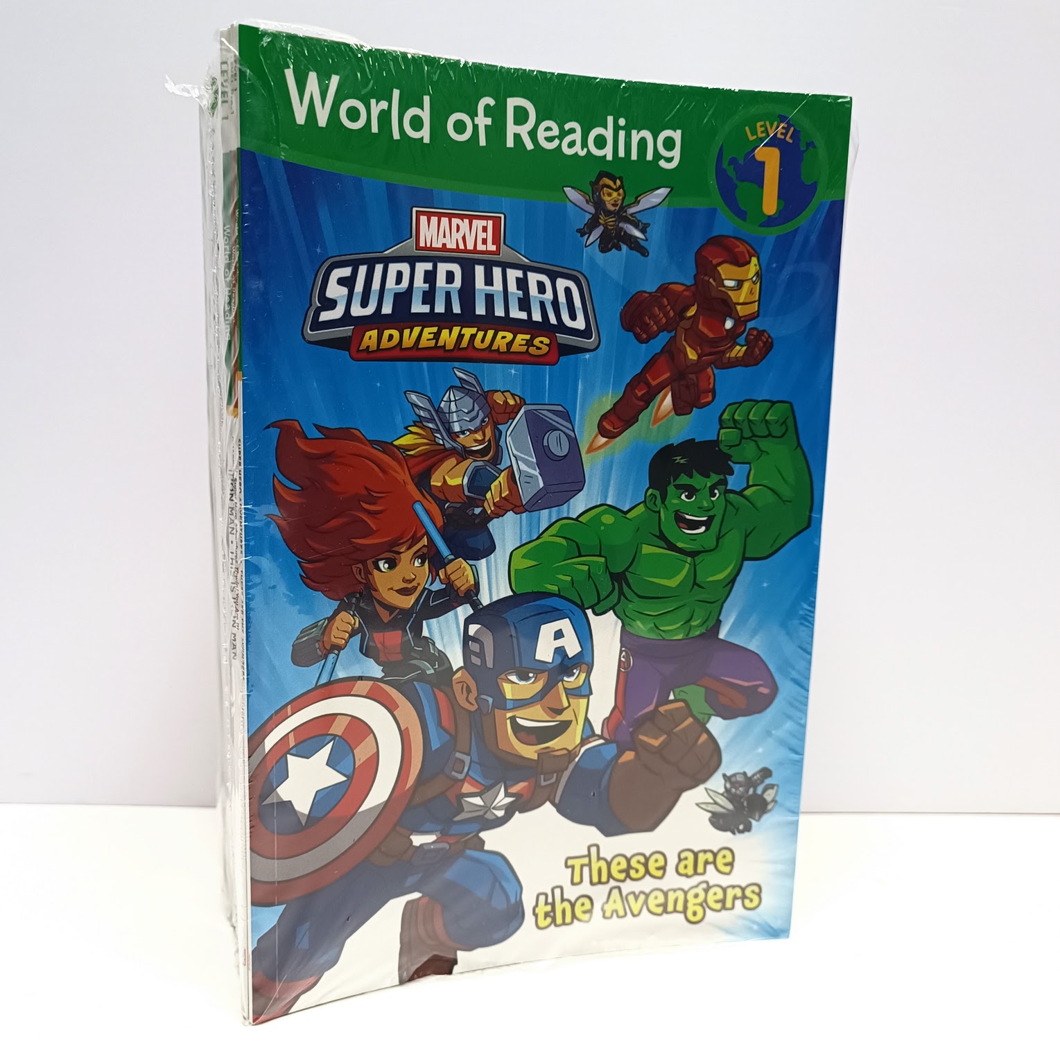 Marvel World of Reading Pre1+L1+L2 (31 books) 漫威復仇者聯盟分級讀物 B172 