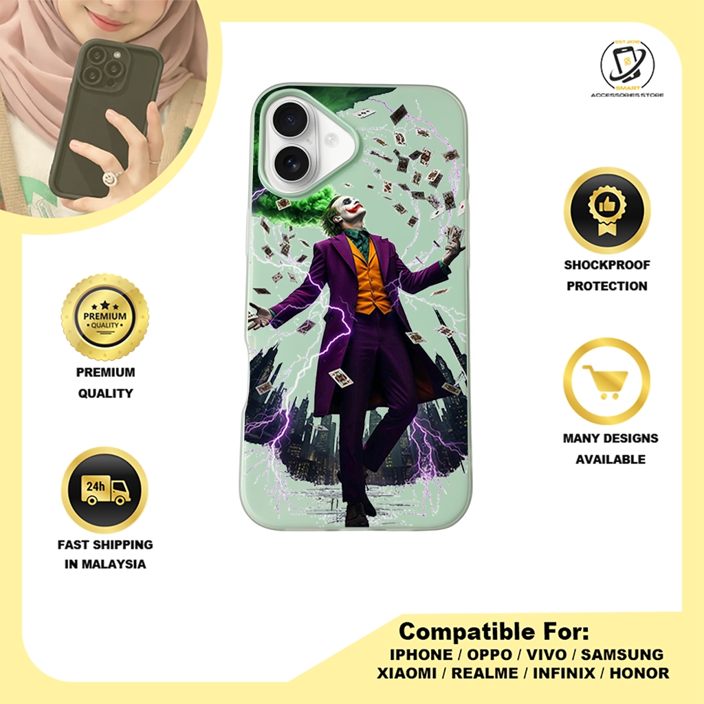 JELLY CASE PHONE FOR IPHONE - DESIGN JOKER A