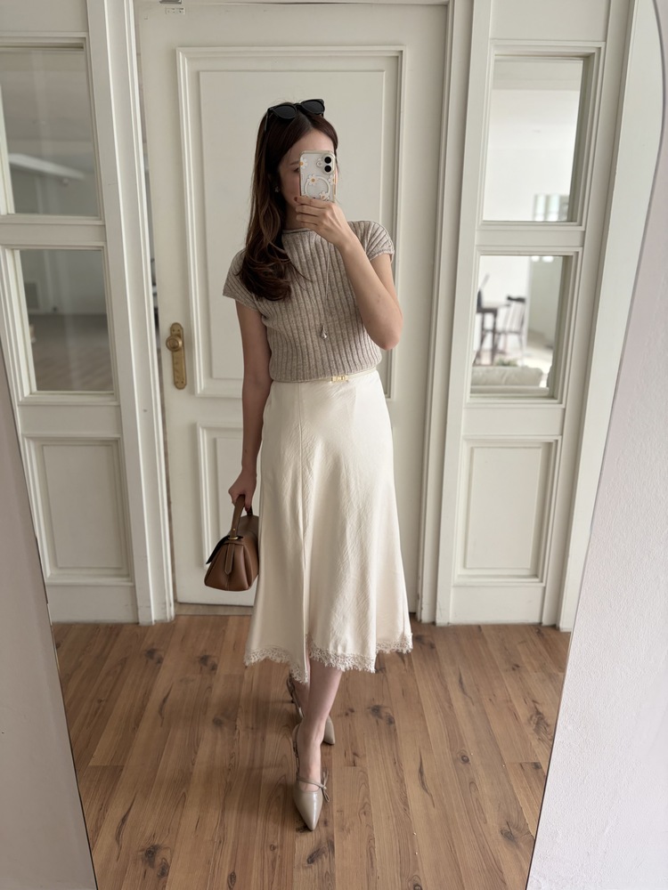 Soft Tones Cashmere Knit (Oatmeal)