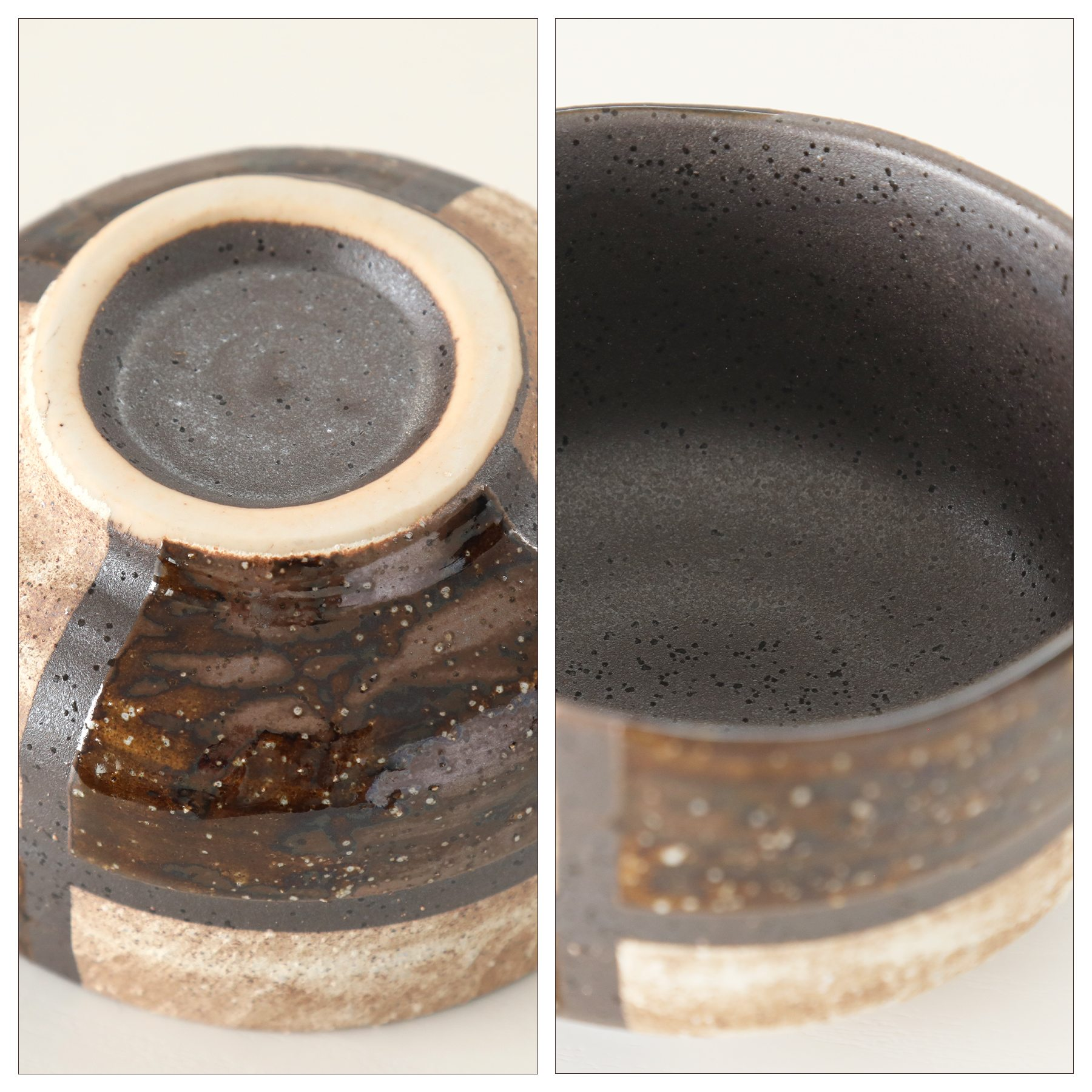 【靜心必備】日本製美濃燒抹茶碗、茶筅、茶勺 - 三件套裝
