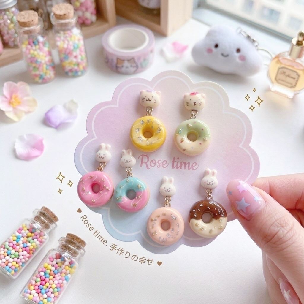 手繪 兔仔🐇貓貓🐱金冬甩🍩 多色入