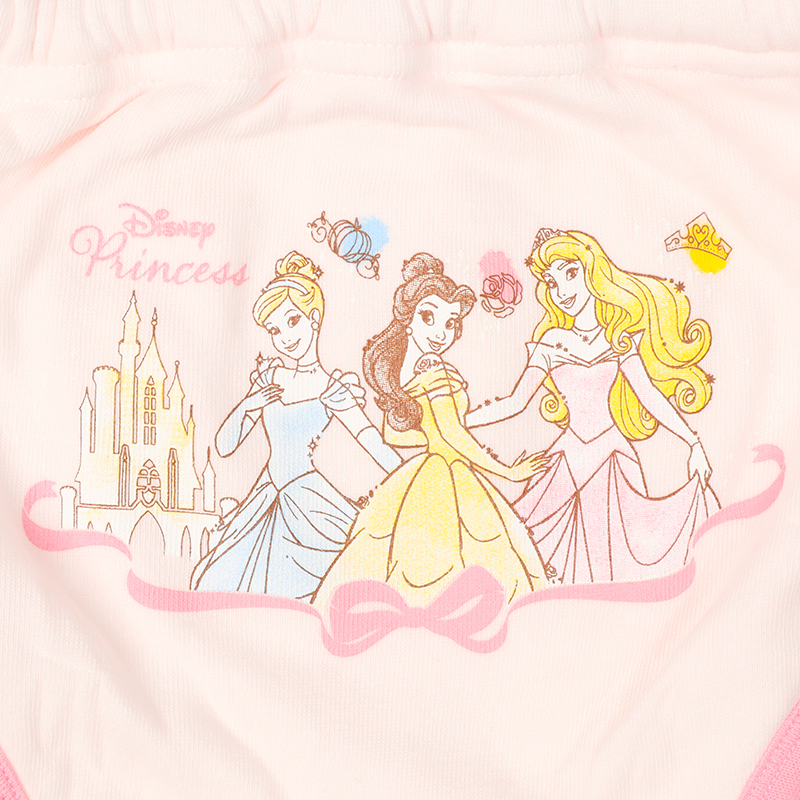 🇯🇵預訂 日本直送🇯🇵Disney公主滿印四層學習褲兩件套裝