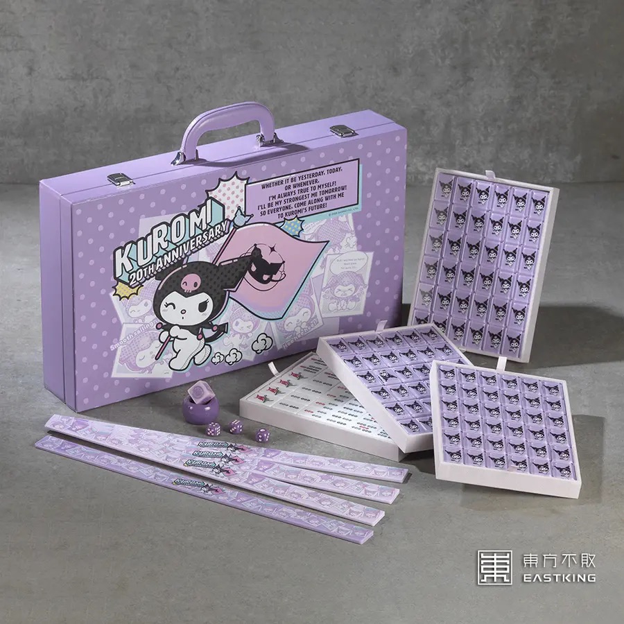 📦訂購 台灣代購 東方不敗 x Sanrio Kuromi 聯名 麻雀套裝