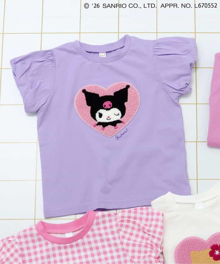 🇯🇵預訂 日本直送🇯🇵Apres les cours x Sanrio系列六色人物刺繡貼花泡泡袖上衣