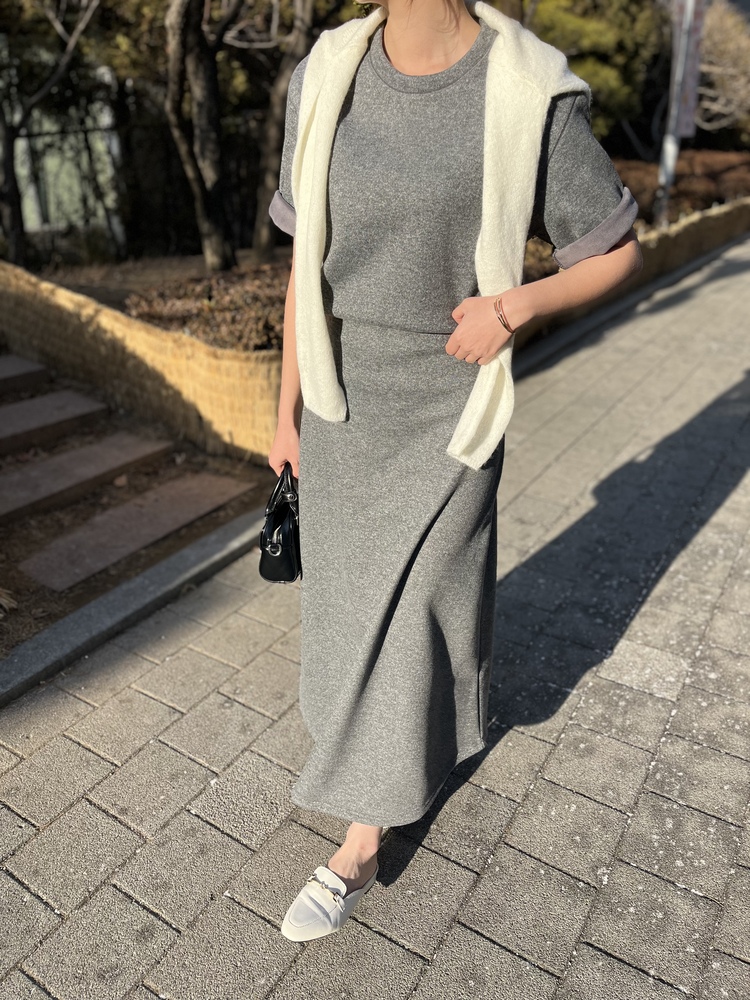 Brushed Cozy Lounge Set (Grey)