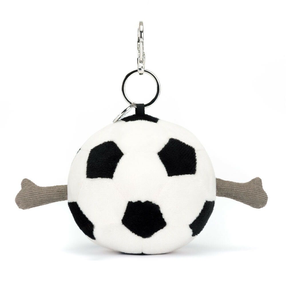 JELLYCAT Amuseables Sports Football Bag Charm 足球鎖匙扣