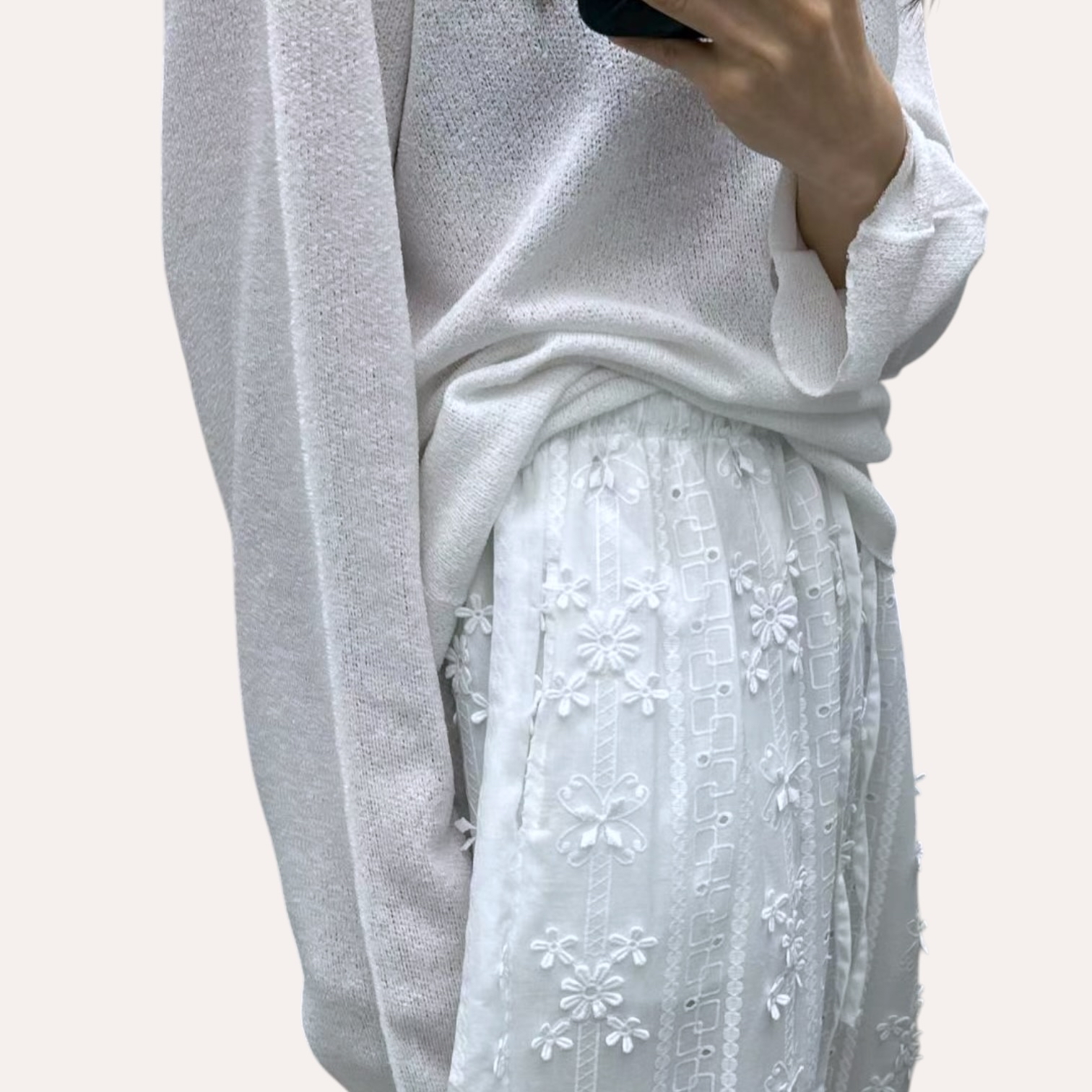 221056 Lace通花長褲