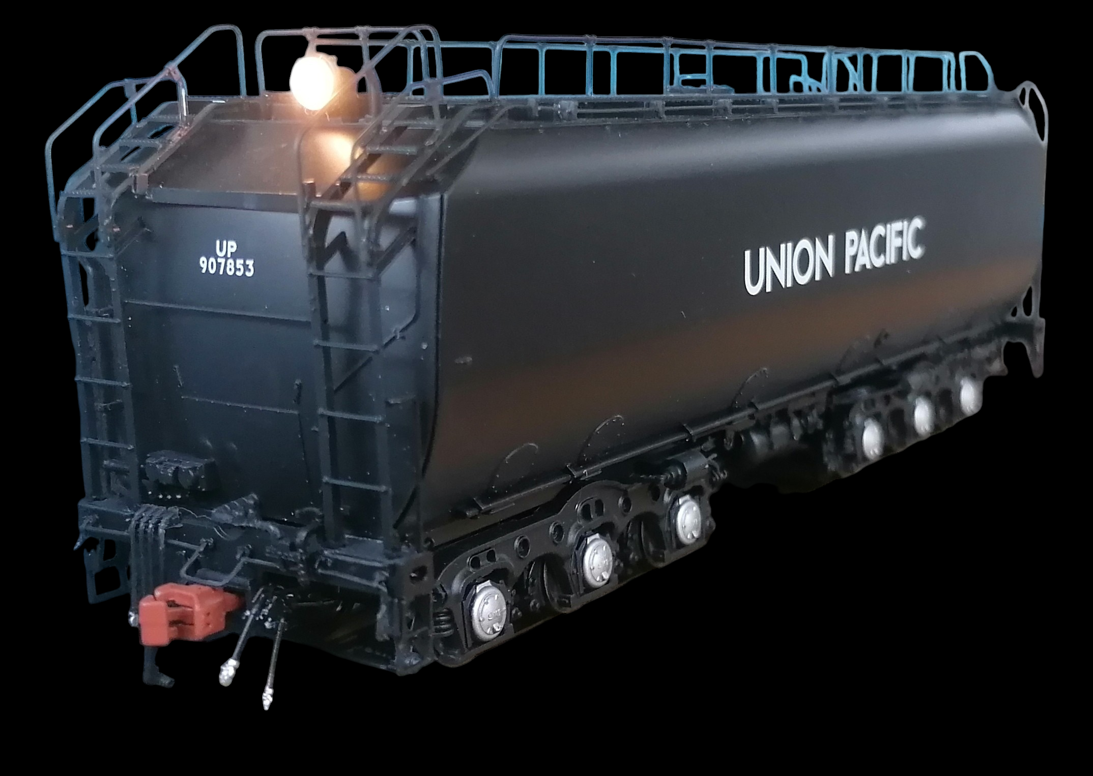 HO Scale Union Pacific Black Steam Excursion Water Tender Scaletrains SXT30018