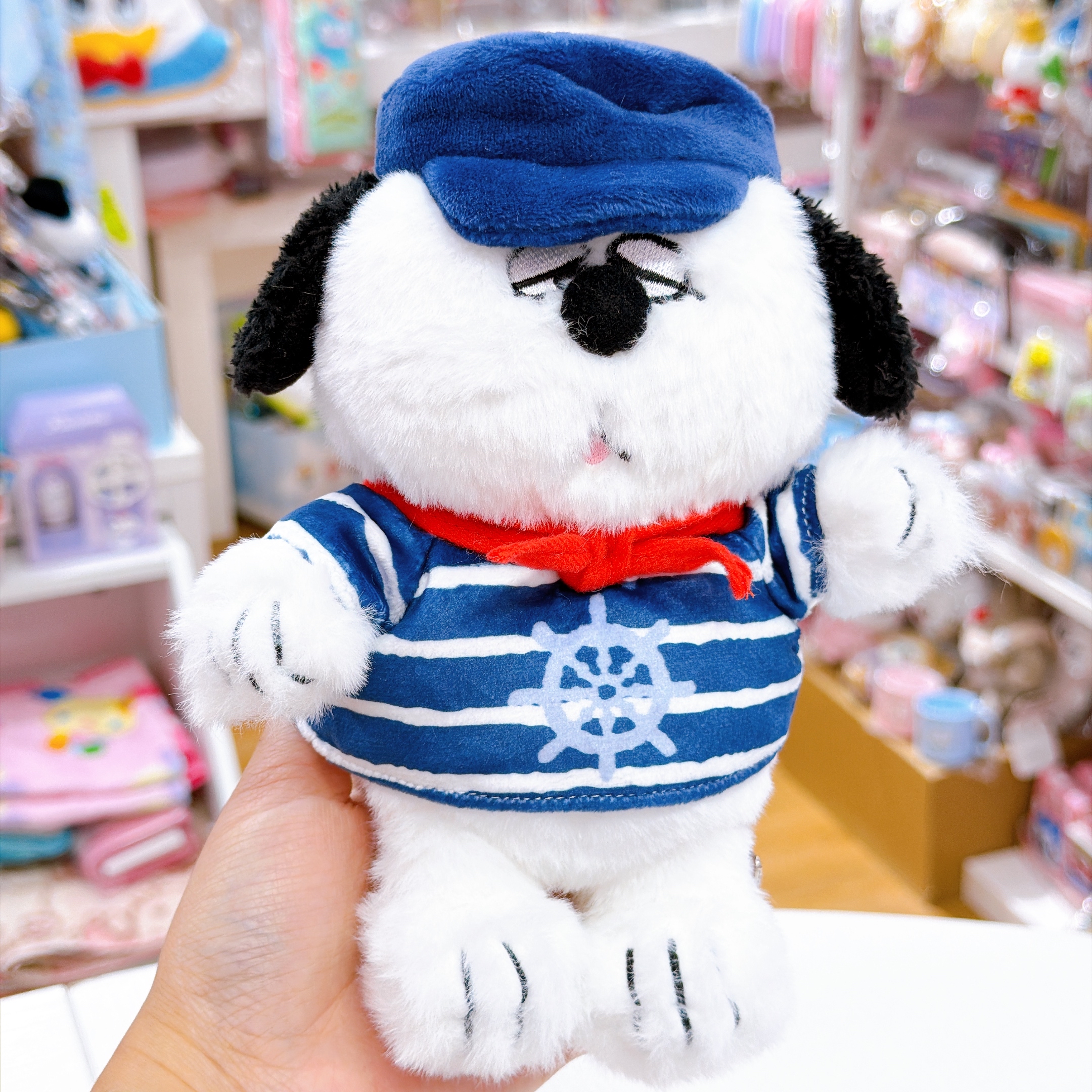 日本直送snoopy olaf 新款水手系列公仔公仔掛飾