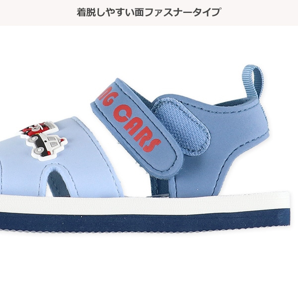 🇯🇵預訂 日本直送🇯🇵工作車輛圖案淺藍色EVA涼鞋