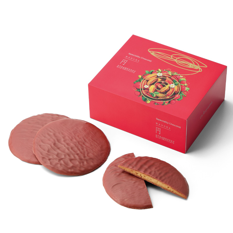 ES KOYAMA 圓 MADOKA 草莓牛奶巧克力片 (5枚入)