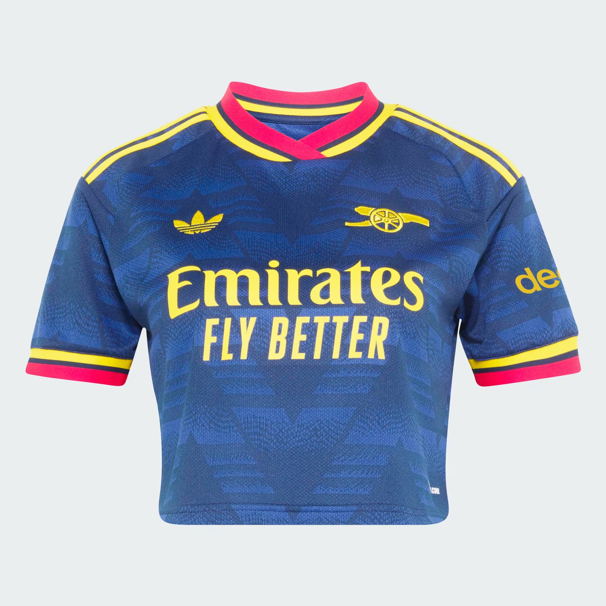 🍌重溫經典香蕉傳奇 Adidas Arsenal 阿仙奴 2026-27 女裝短版作客球迷版球衣 (可加印字章) KB5587