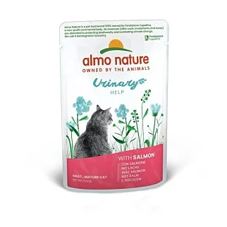 Almo Nature Functional Anti Urinary 三文魚 尿道護理貓鮮包 70gx30