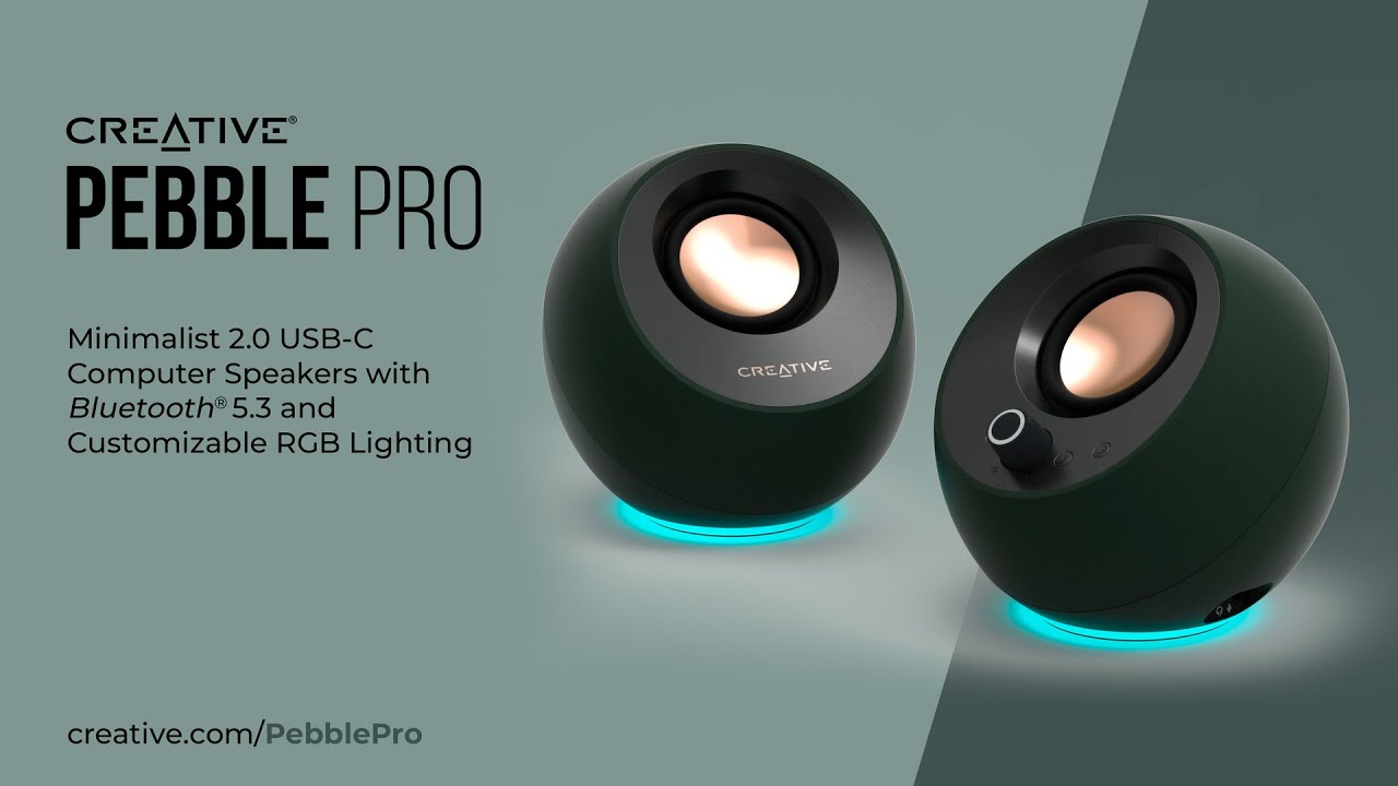 Creative Pebble Pro 2.0 Multimedia Speaker 喇叭