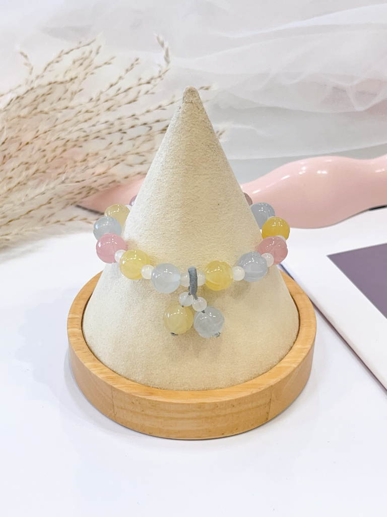 🌸 摩根石手串 Morganite Bracelet | 10mm