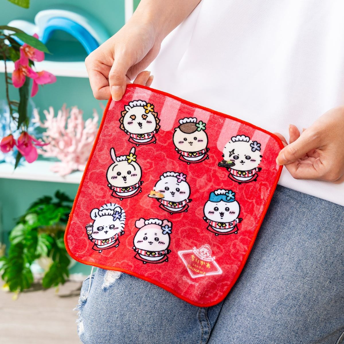 🌸 【預訂】Mini Towel Chiikawa OKINAWA - Chiikawa 9/10 新品
