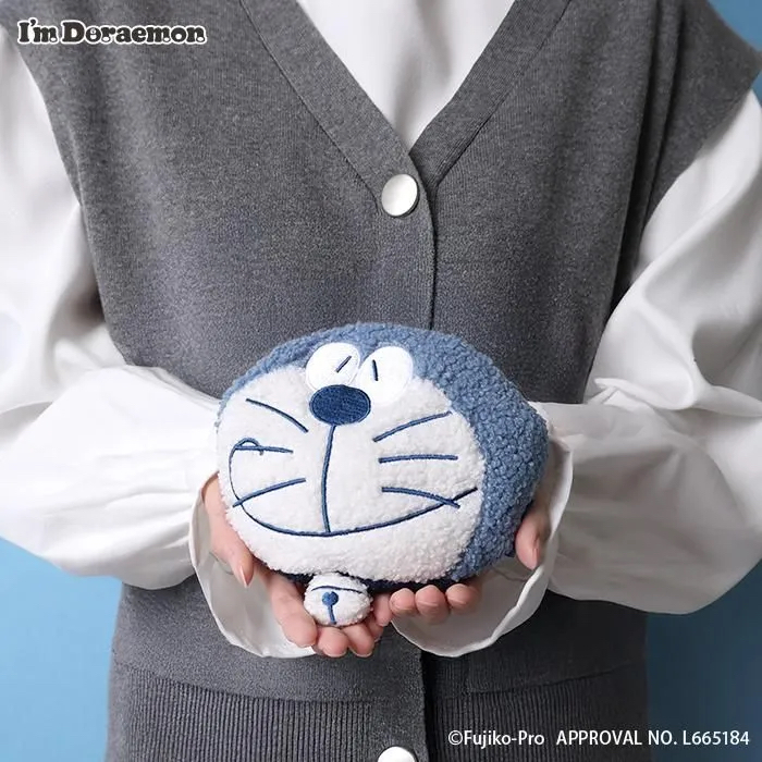 [現貨] 多啦A夢Pouch 拉鏈袋 公仔毛絨款