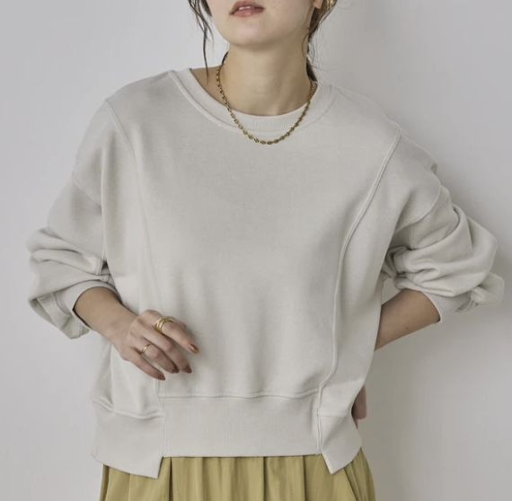 亮片短版套頭衫 - 2026 流行穿搭  短版套頭衫 春夏秋時尚穿搭 成人休閒 日常穿搭 易於配搭 日本直送   #JP-I-260008