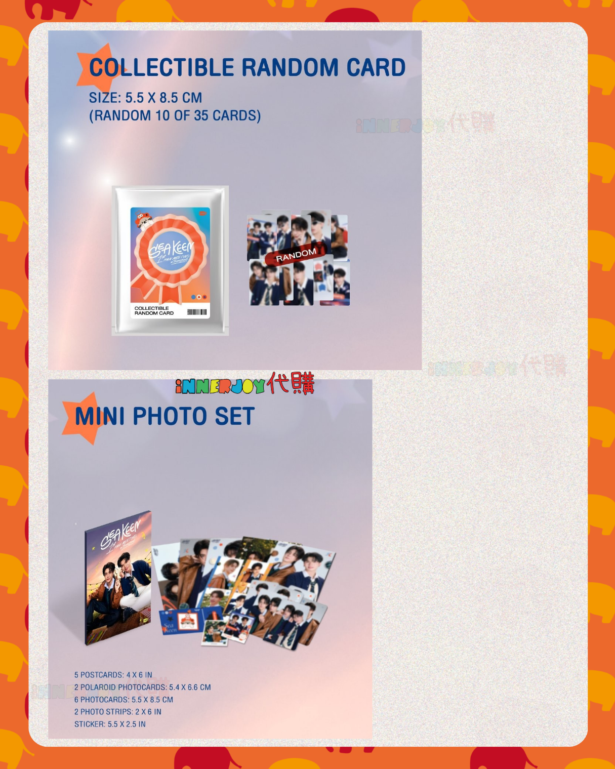 現場代購 (第一團) | SeaKeen - Sea Keen 1st Fan Meeting In Thailand GMM官方周邊