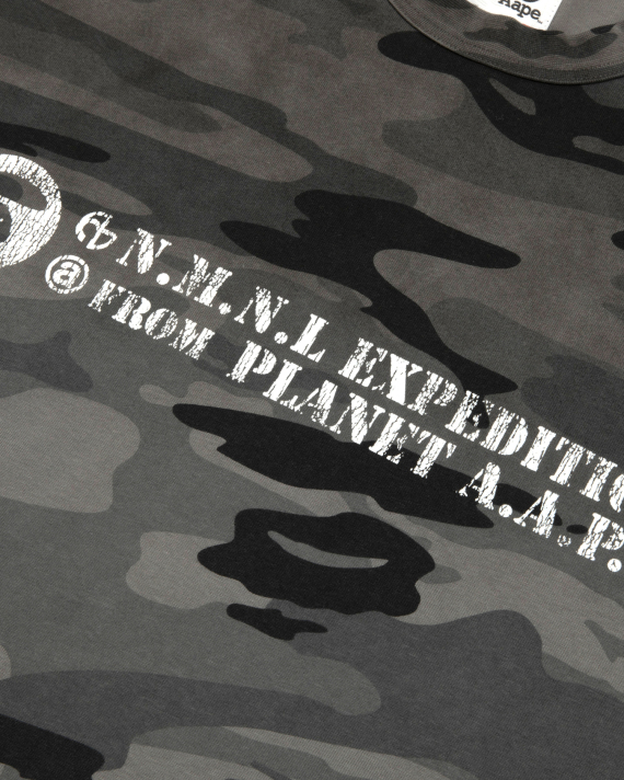 AAPE X NOMANUAL Moonface Crewneck Long Tee (M9896XXR)